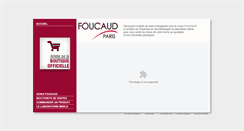 Desktop Screenshot of foucaud.fr